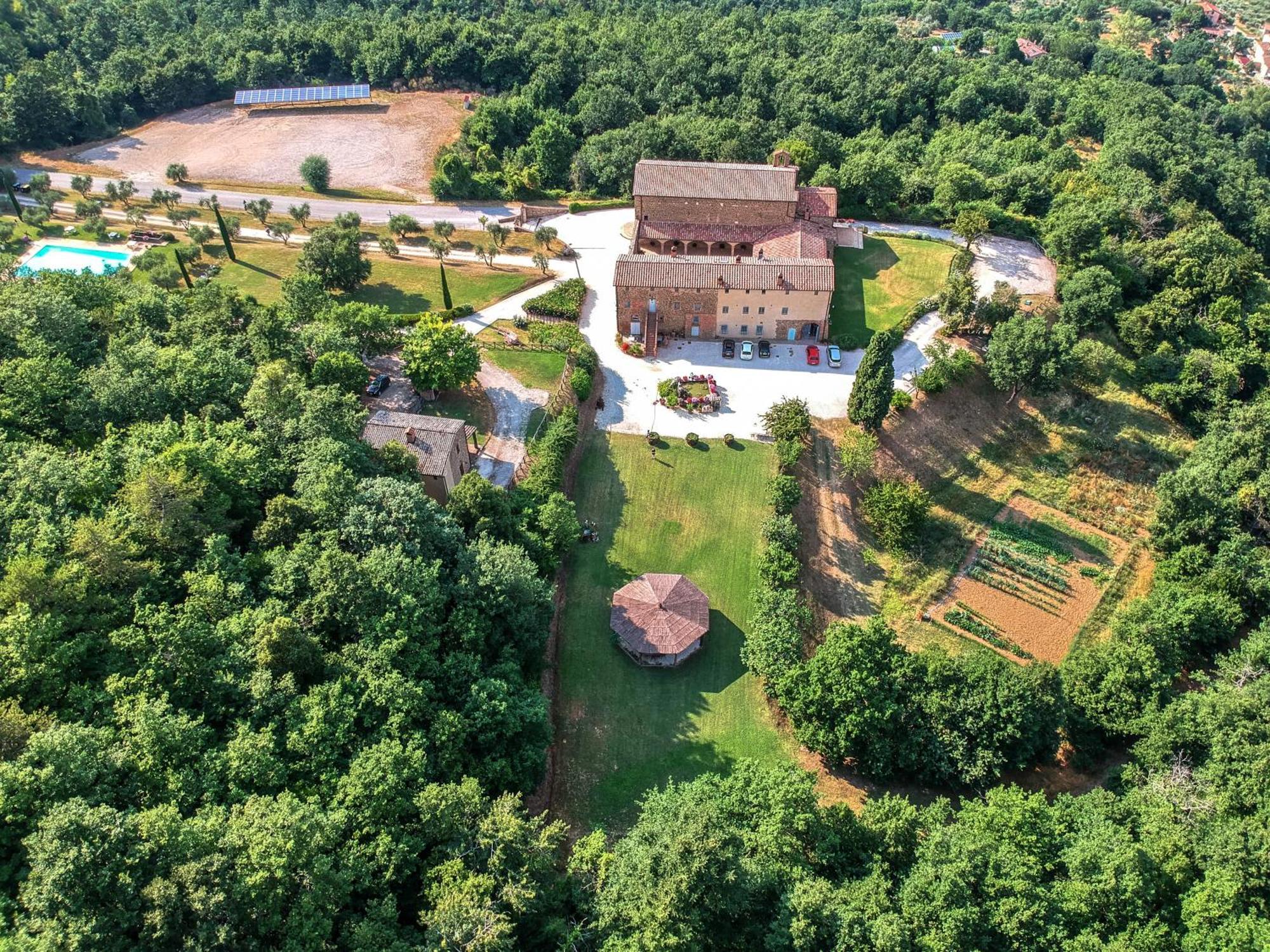 Agriturismo I Frati 파치아노 외부 사진